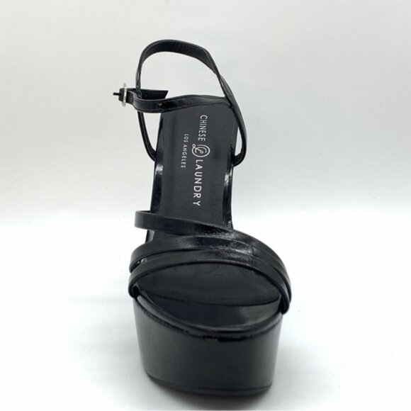 CHINESE LAUNDRY Amella Platform Heeled Sandal in Black - Picture 4 of 15